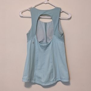 Lululemon Keyhole Tank Aqua